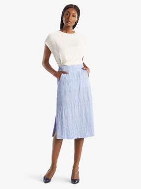M.M. LaFleur The Willoughby Skirt—Pleated Jersey